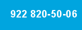 922 820-50-06